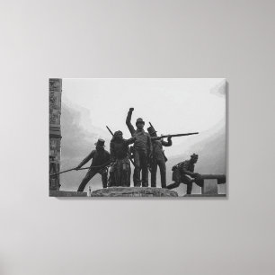 tijdloze erfenis canvas afdruk