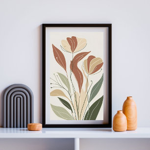 Tijdloze flora VI Poster