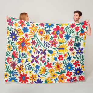 Tijdloze Floral Grace 60x80 Fleece Deken