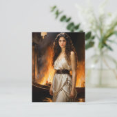 Tijdloze Helen: de katalysator van Troy Briefkaart (Staand voorkant)