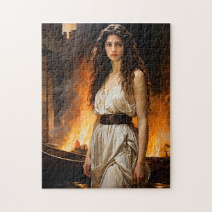 "Tijdloze Helen: Trojes Katalysator" Legpuzzel