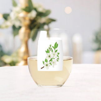 Tijdloze klassieke bril –  stijl voor elke wijnglas zonder voet