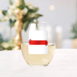 Tijdloze klassieke bril –  stijl voor elke wijnglas zonder voet