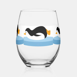 Tijdloze klassieke bril –  stijl voor elke wijnglas zonder voet