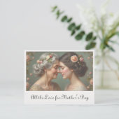 Tijdloze liefde tussen moeder en dochter (Staand voorkant)