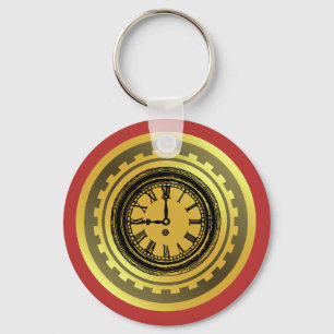 Tijdloze Motivatie Klok Sleutelhanger met "Keep It