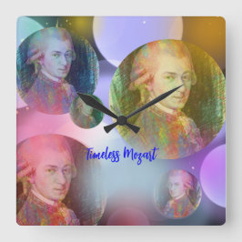 Tijdloze Mozart Muziek Vierkante Klok