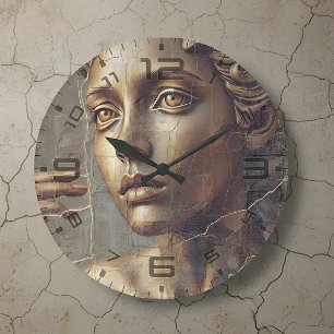 Tijdloze Muse Vintage Wandklok Grote Klok