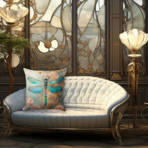 Tijdloze Nouveau Elegante Libelle Kussen