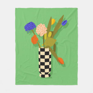 tijdloze pot fleece deken