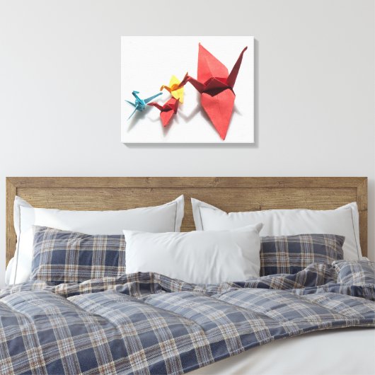Tijdloze Reis Canvas Afdruk (Insitu (Slaapkamer))