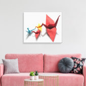 Tijdloze Reis Canvas Afdruk (Insitu (Woonkamer))