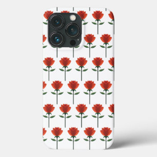 tijdloze rode roos iPhone 13 pro hoesje