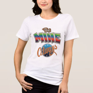 Tijdloze Romance: wees altijd van mij Tri-Blend Shirt
