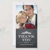 Tijdloze Sentiment Dank u kaarten - schoolbord (Voorkant)