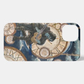 Tijdloze tekenreeksen iPhone hoesje (Achterkant horizontaal)