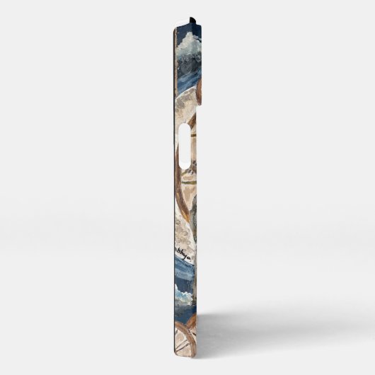 Tijdloze tekenreeksen iPhone hoesje (Rechterkant)