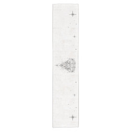 Tijdloze Tree Linen Look Table Runner | TCK&Co. Korte Tafelloper