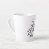 Tijdloze Tree Small Latte Mok | Vakantie Drinkware (Linkerhoek)