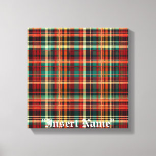 Tijdloze Tweed Canvas Afdruk