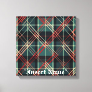 Tijdloze Tweed Canvas Afdruk