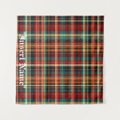 Tijdloze Tweed Wandkleed (Voorkant (horizontaal))