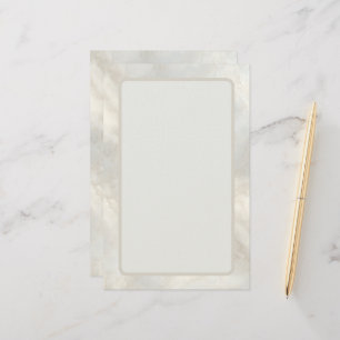 Tijdloze Verfijnde Moderne Luxe Marmer Briefpapier
