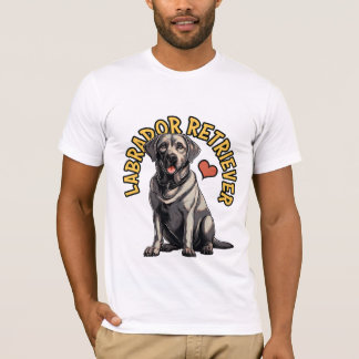 Tijdloze vriend: Labrador Retriever T-shirt
