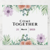 Tijdloze vriendschap bier etiket (Enkel label)