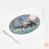 Tijdloze Zeemeermin Stickers (Envelop)