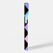 Tijdloze zwarte en levendige controles Case-Mate iPhone case (Achterkant / Rechts)