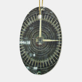 Tijdmachine Keramisch Ornament (Links)