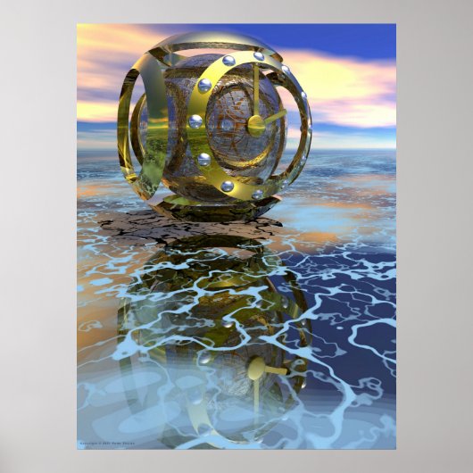 Tijdmachine Poster (Voorkant)