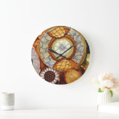 Tijdmachine Ronde acrylaat Grote Klok (Huis)