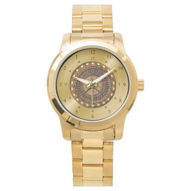 Tijdmachine ~ Ruimte/Tijd Continuous ~ Time Travel Horloge (Voorkant)