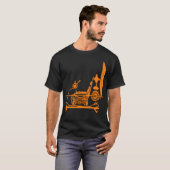 Tijdmachine T-shirt (Voorkant volledig)