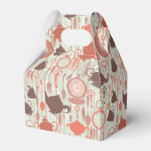  tijdpatroon van thee bedankdoosjes (Voorkant Zijde)