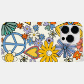 Tijdperk Hippy Stijl Case-Mate iPhone Hoesje (Achterkant (horizontaal))