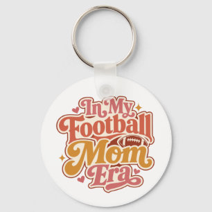 Tijdperk van voetbalmoeder sleutelhanger