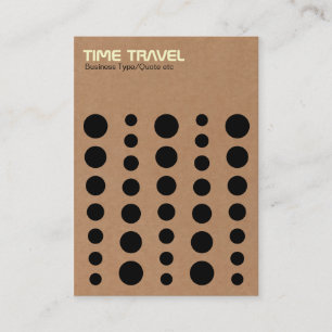 Tijdreis - Karton Visitekaartje