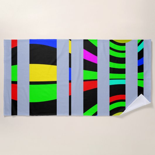 Tijdreis Strandlaken (Voorkant)