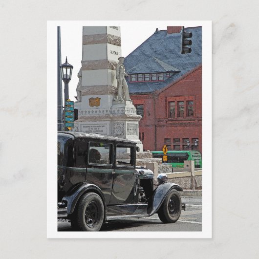 Tijdreizen Briefkaart (Voorkant)