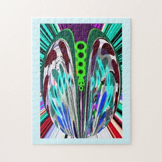 Tijdreizen Legpuzzel (Verticaal)