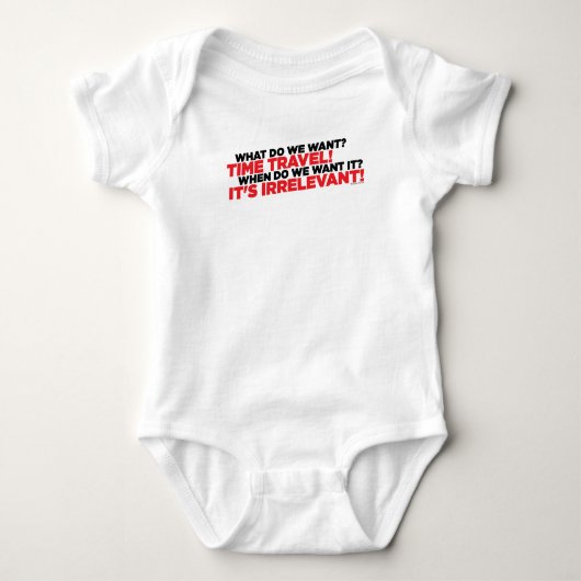 Tijdreizen T-shirt (Voorkant)