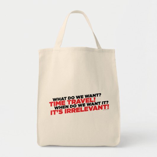 Tijdreizen Tote Bag (Voorkant)