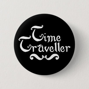 Tijdrever Ronde Button 5,7 Cm