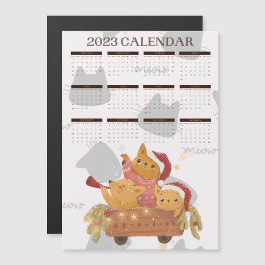 TIJDSCHEMA 2023 MIGNON CHAT (Voorkant / Achterkant)