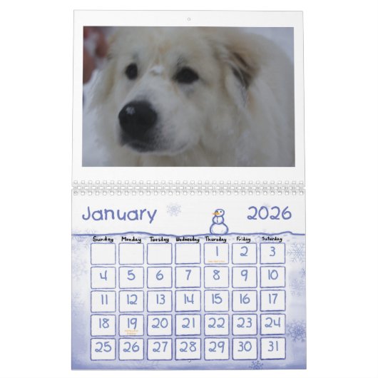 Tijdschema Grote Pyreneeën 2015 Kalender (Jan 2026)