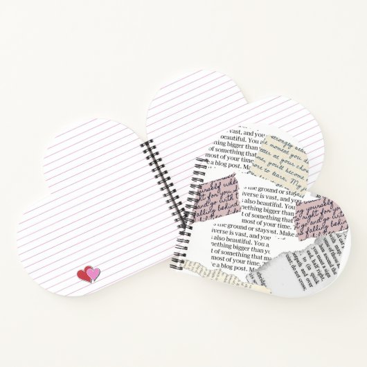 Tijdschrift Esthetisch – Retro Redactionele Stijl Notitieboek (Binnen)