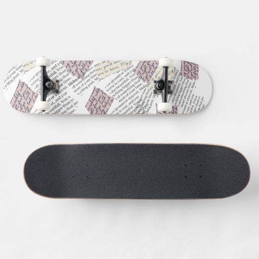 Tijdschrift Esthetisch – Retro Redactionele Stijl Skateboard (Horizontaal)